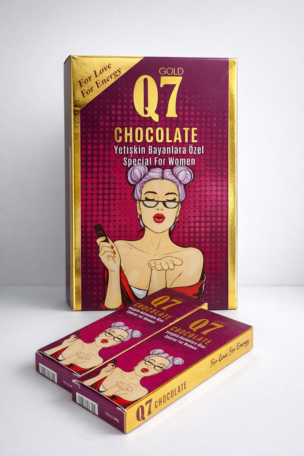 ETUMAX Q7 Gold Chocolate for Women