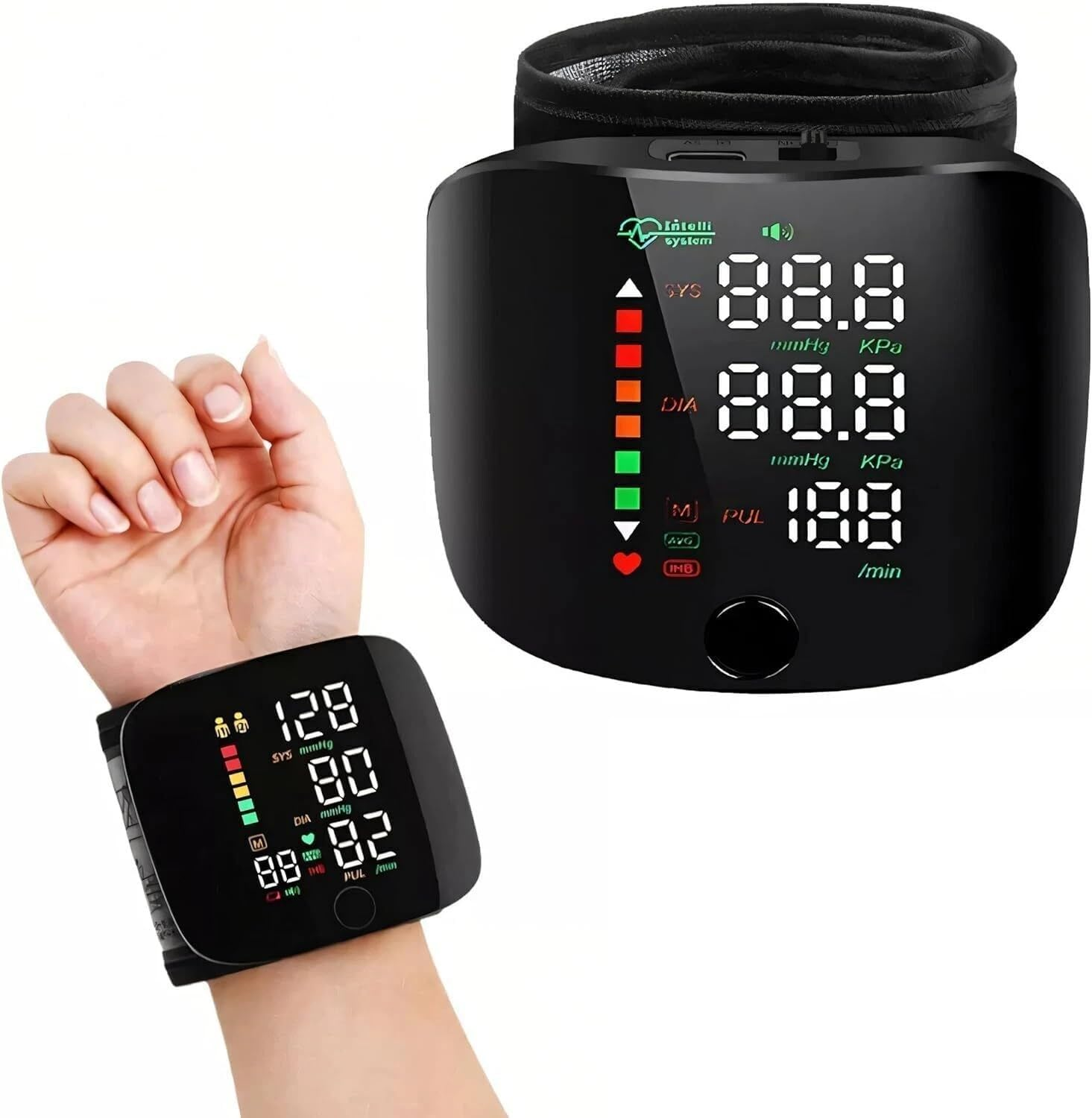 Smart Wrist Blood Pressure Monitor