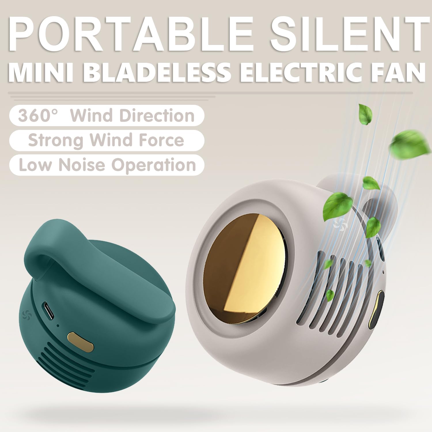 AirFlex® – Portable Bladeless Clip Fan
