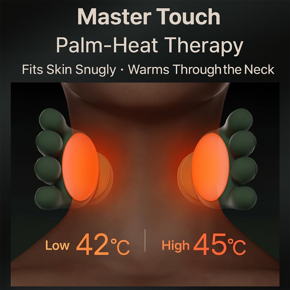 Bionic Hand Shoulder and Neck Massager with Heat Cervical Massager
