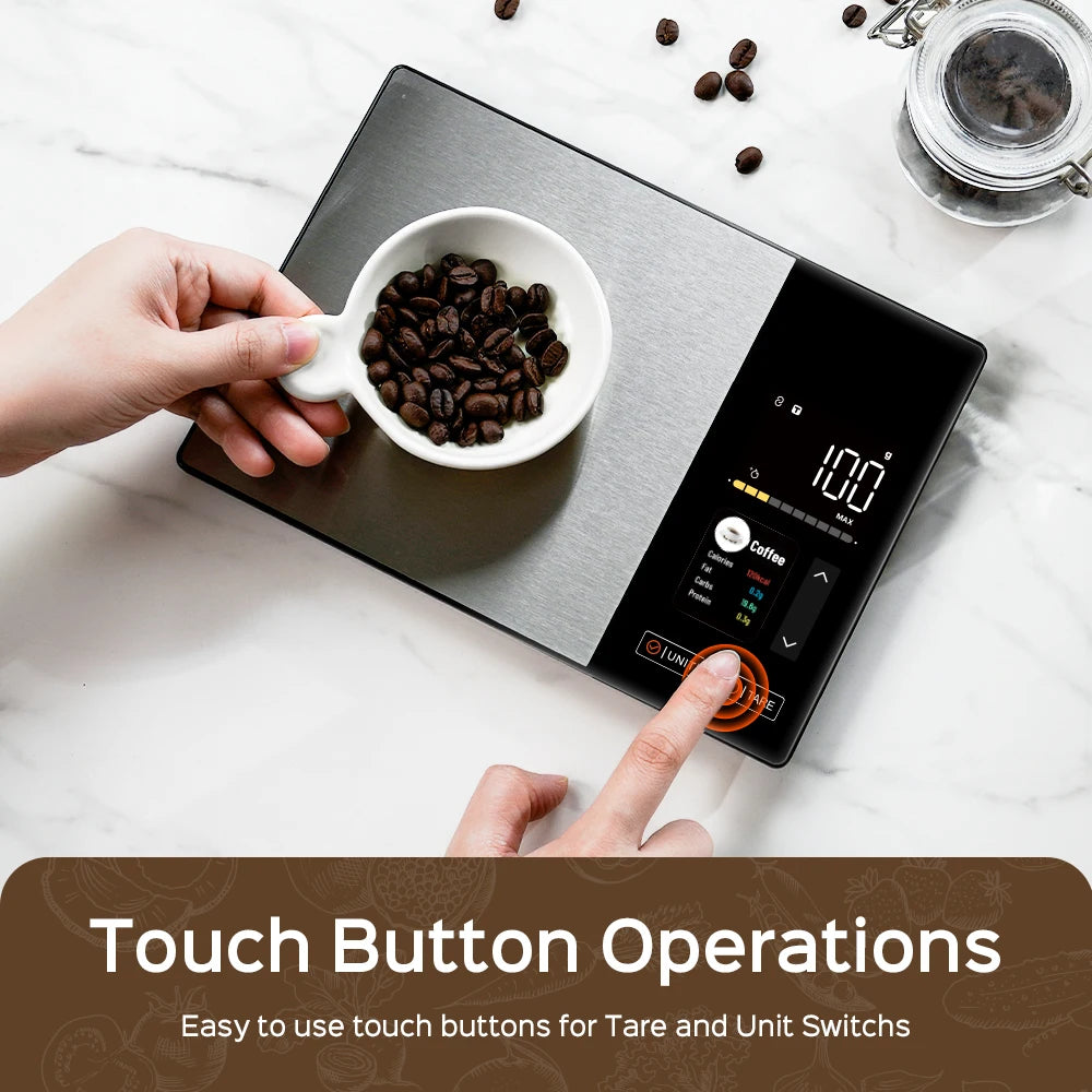Smart Food Scale Calorie Counter with App & LED Display