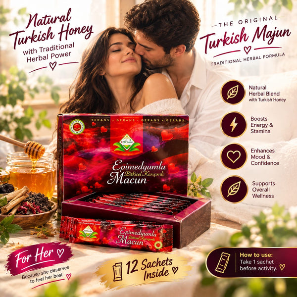 EPIMEDYUMLU – Turkish Herbal Majun for Men's 🍯❤️