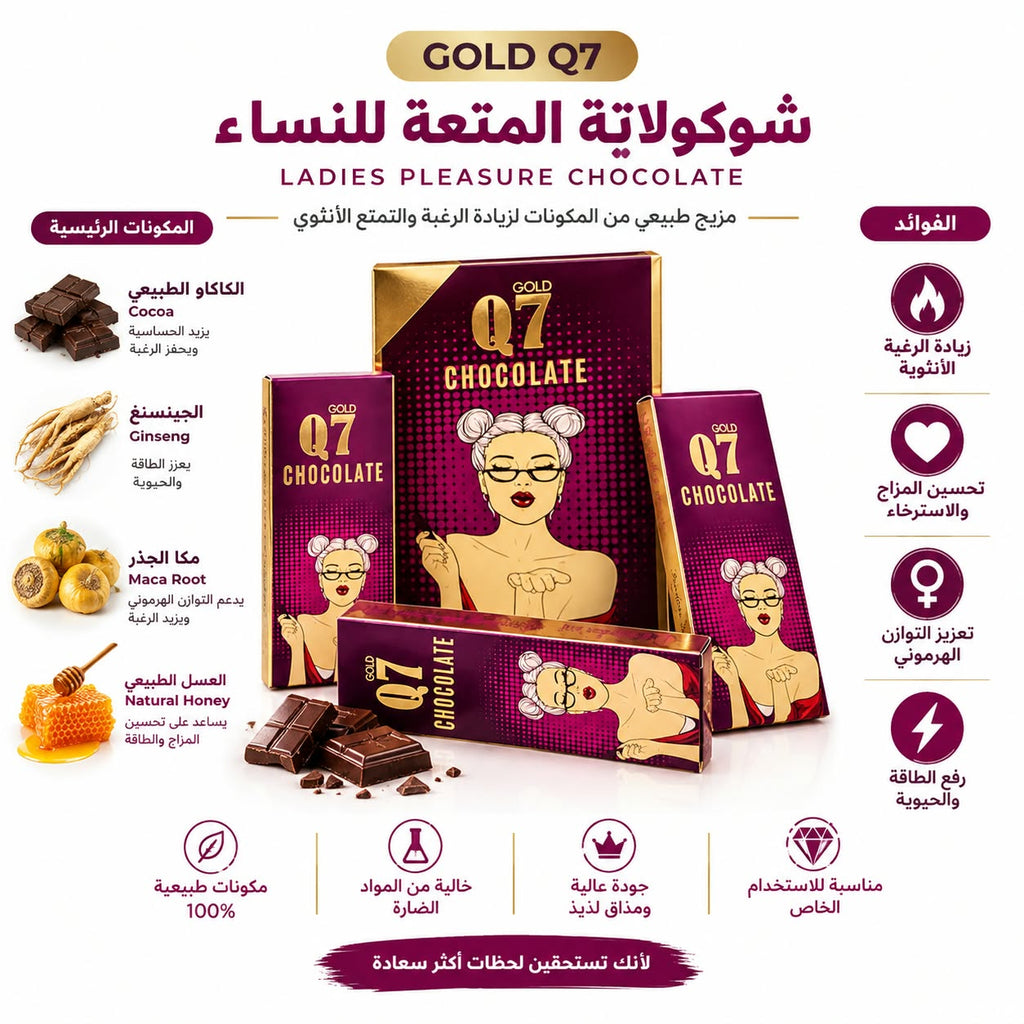 ETUMAX Q7 Gold Chocolate for Women