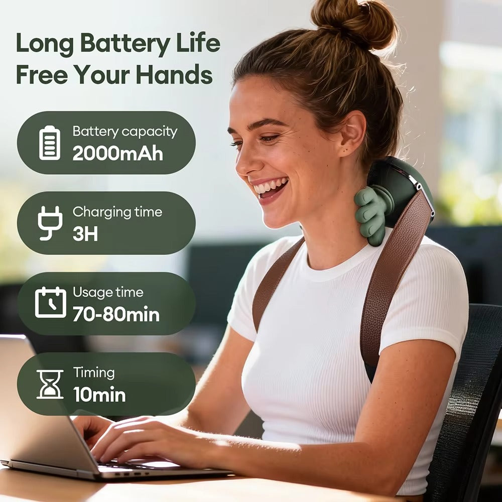 Bionic Hand Shoulder and Neck Massager with Heat Cervical Massager