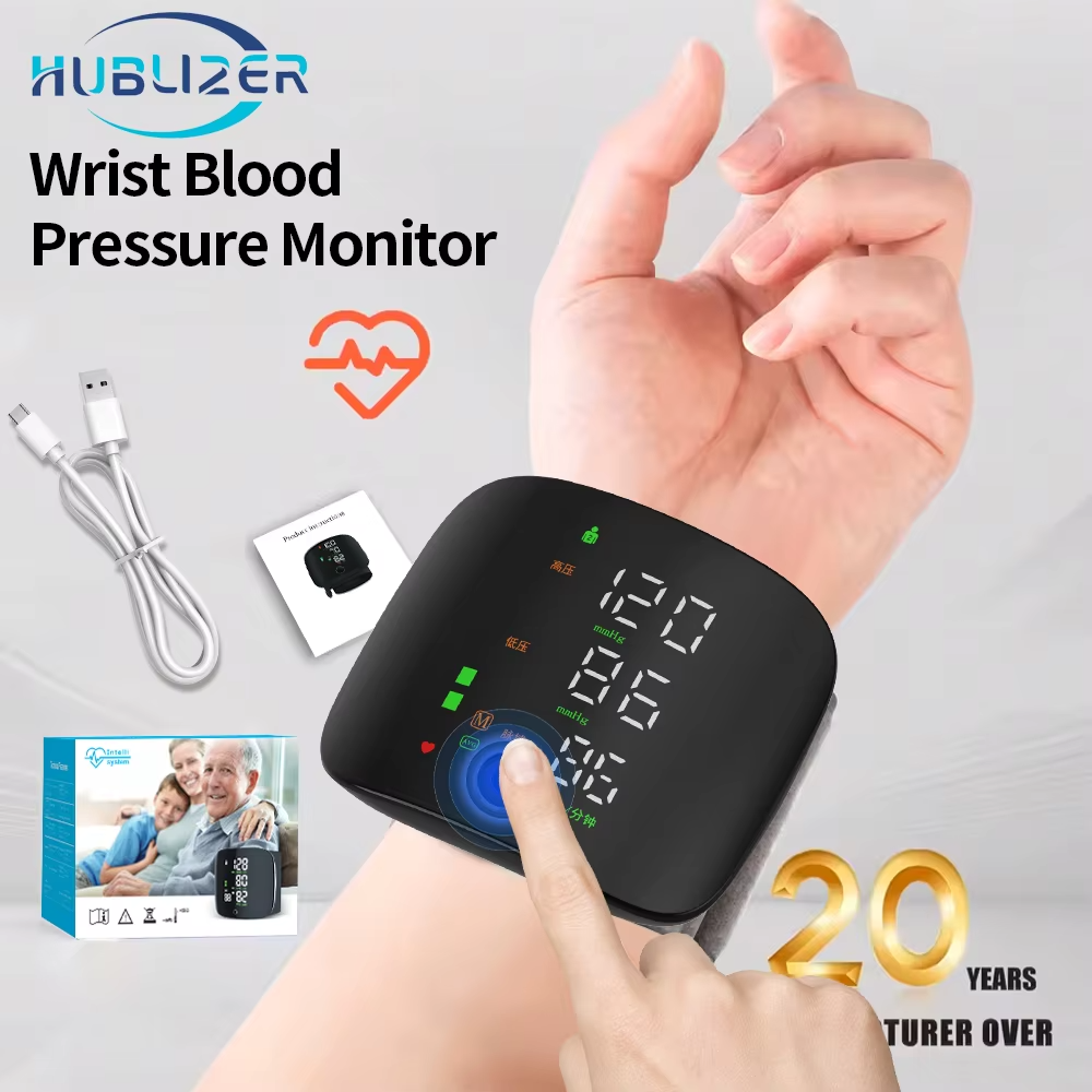 Smart LED Screen Wrist Blood Pressure Monitor