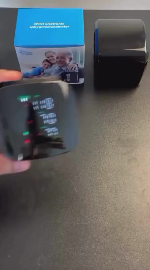 Smart Wrist Blood Pressure Monitor