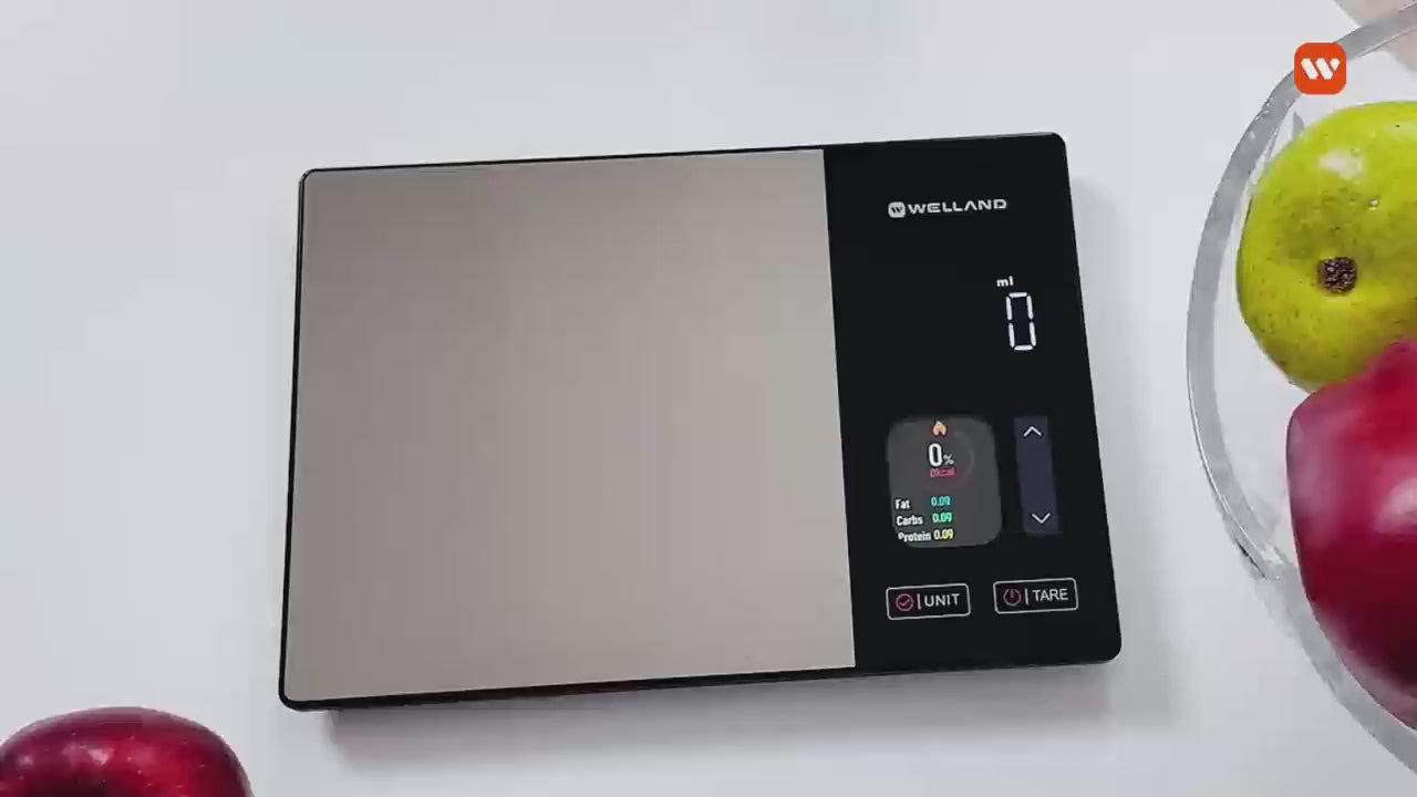 Smart Food Scale Calorie Counter with App & LED Display